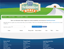 Tablet Screenshot of deals.vroomvroomvroom.com.au